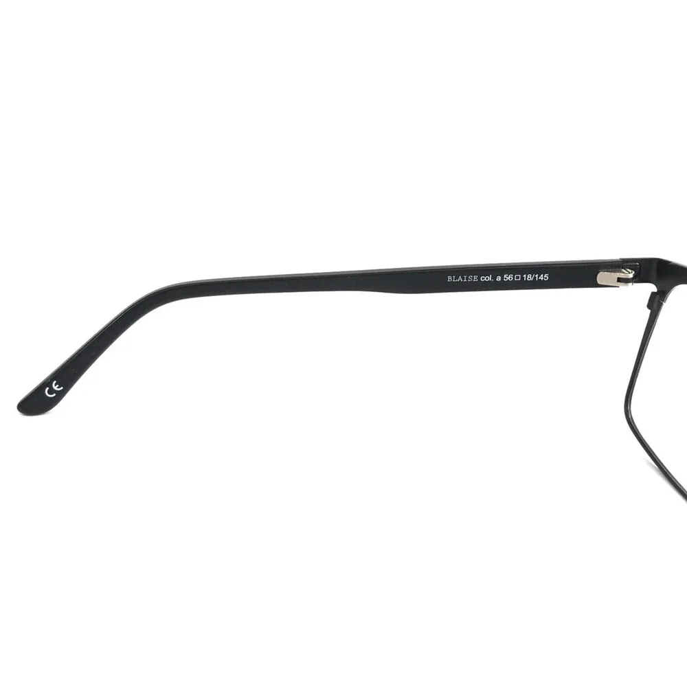 Andy Wolf Eyeglasses Frames BLAISE col.a Brown Square Oversized 56-18-145